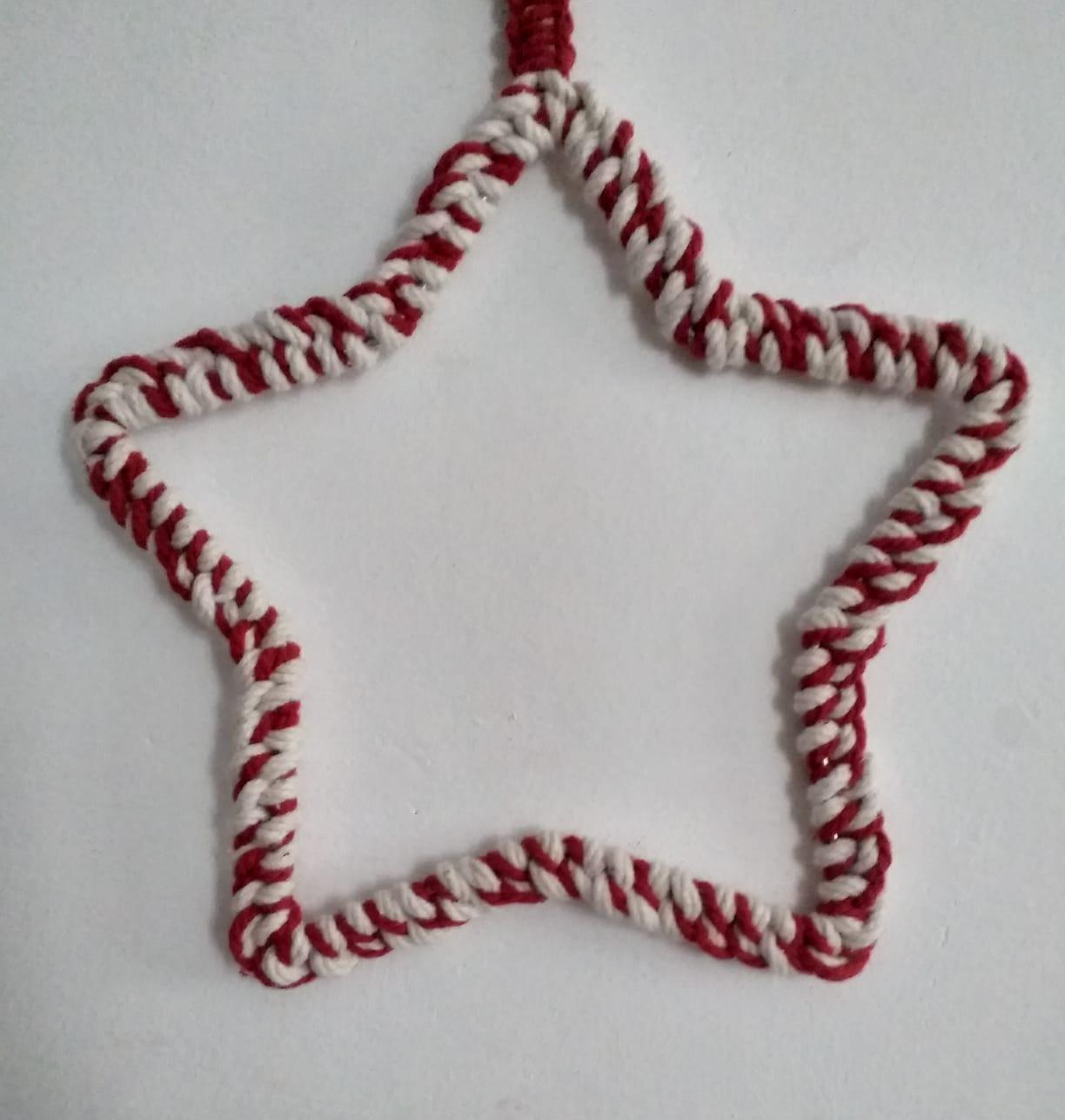 Macrame star hangings