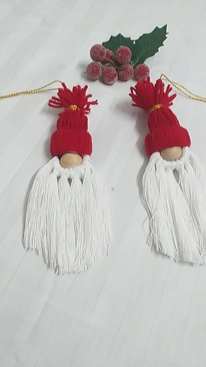 Christmas gnome ornament